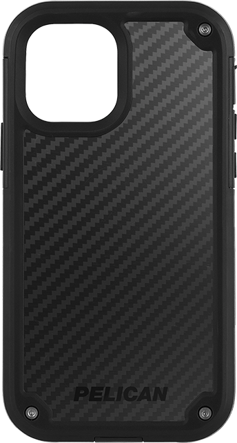 Pelican Kevlar Shield Case + Holster - iPhone 12/12 Pro - Black